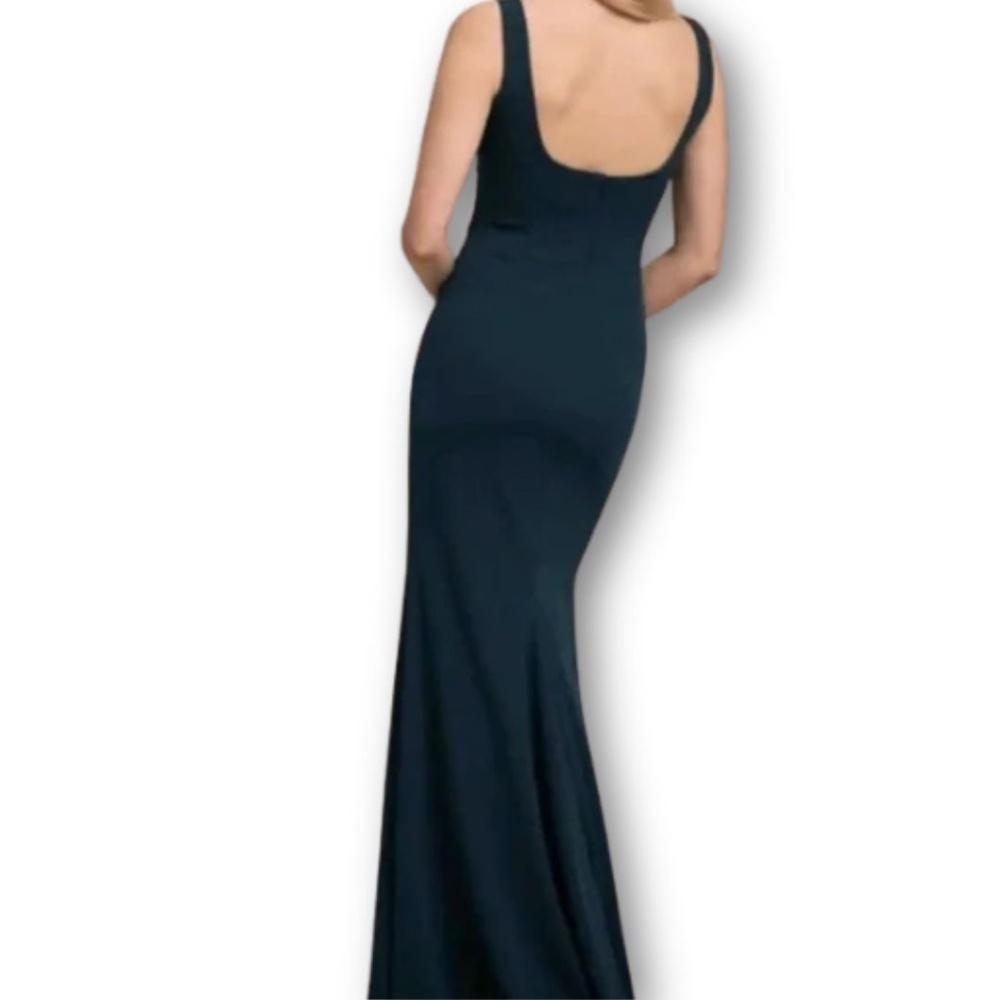 Anthropolgie BHLDN Katie May Lucy Gown Deep Navy Blue - Picture 5 of 6